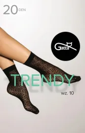 gatta-trendy-socks-10-20den-uni-nero