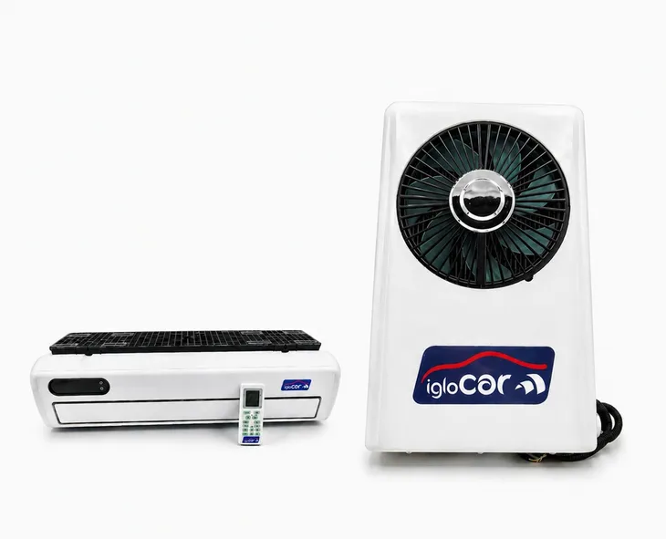 Klimatyzacja elektryczna SPLIT 12V - IGLOCAR KP148.02 MASZYNY BUD