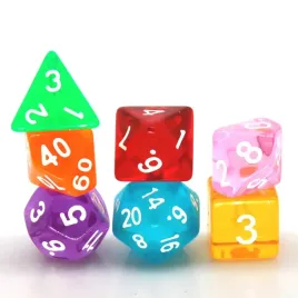 kostki-rpg-wszystkie-kolory-teczy-zestaw-7-przezroczystych-kosci
