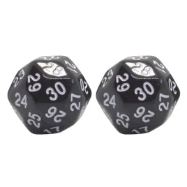 zestaw-2-kostek-k30-rpg-czarna-kosc-trzydziestoscienna