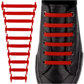 elastyczne-sznurowki-bez-potrzeby-wiazania-gumowe-czerwone