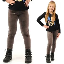 legginsy-dziewczece-welurowe-elastyczne-spodnie-getry-welur-cappuccino-158