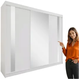 szafa-przesuwna-z-lustrem-biala-240-cm-pojemna-garderoba-gaja-polki-drazek