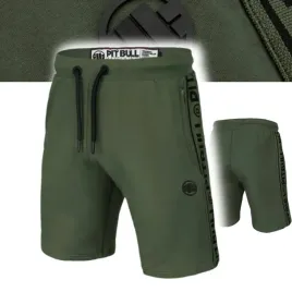 pitbull-west-coast-shorts-szorty-meskie-french-terry-byron-oliwkowe-s