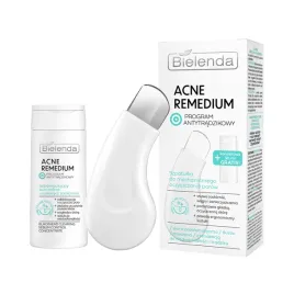 bielenda-acne-remedium-zestaw-do-oczyszczania-porow-szpatulka-koncentrat