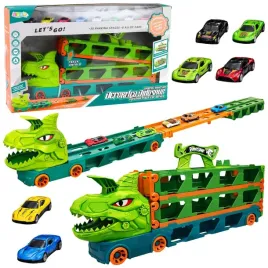 ciezarowka-dinozaur-z-resorakami-tor-dla-autek-transporter-wyrzutnia-4w1