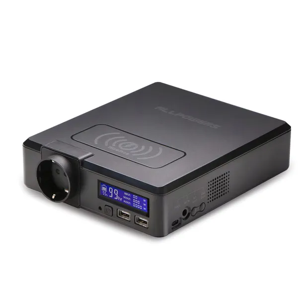 Allpowers S200 Zasilacz Awaryjny Powerbank 200W 154Wh 41600mAh Lekki Cichy