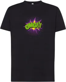koszulka-meska-komiks-omg-wybuch-chmura-na-prezent-3xl