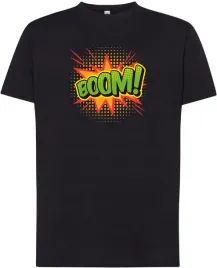 koszulka-meska-komiks-b00m-wybuch-ogien-chmura-na-prezent-5xl