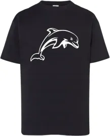 koszulka-t-shirt-z-delfinem-delfin-158-164