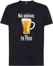 koszulka-piwo-to-moj-ulubiony-kolor-kufel-piwa-m