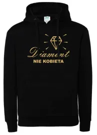 bluza-damska-diament-nie-kobieta-zloty-druk-xxl