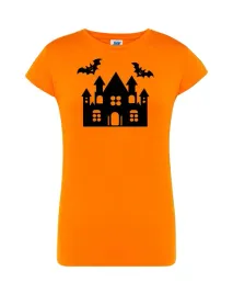 koszulka-damska-zameczek-halloween-m