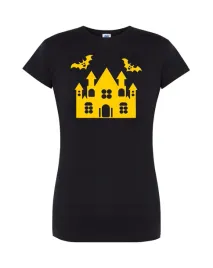 koszulka-damska-zameczek-halloween-xl