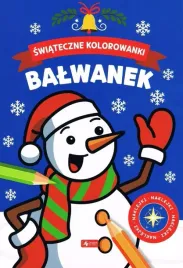 swiateczne-kolorowanki-balwanek-praca-zbiorowa