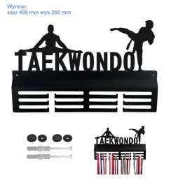 solidny-metalowy-wieszak-na-medale-taekwondo-kolki-zaslepki-gratis