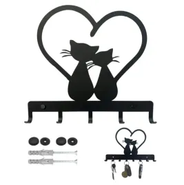 ozdobny-wieszak-scienny-na-klucze-koty-w-sercu