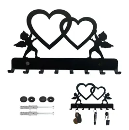 ozdobny-wieszak-scienny-na-klucze-anioly-serca