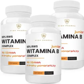 witamina-b-complex-junior-50percent-rws-do-ssania-pomarancza-serce-skora-270-tab