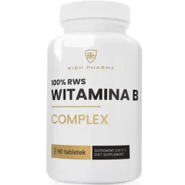 witamina-b-complex-100percent-rws-serce-skora-metabolizm-uklad-nerwowy-90-tab