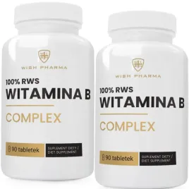 witamina-b-complex-100percent-rws-serce-skora-metabolizm-uklad-nerwowy-180-tab