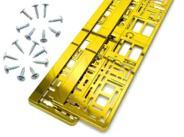 2-x-ramka-pod-tablice-rejestracyjne-zlota-2-kpl-wkretow-gratis