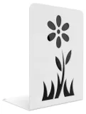 podporka-do-ksiazek-kwiatek-biala