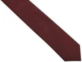 miedziany-krawat-meski-w-geometryczny-wzor-d355