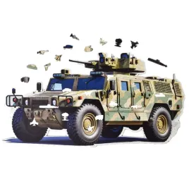 puzzle-drewniane-duzy-hummer-550-elementow-trudne-puzzle-xxl