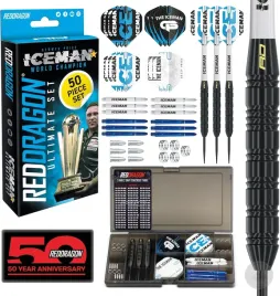 zestaw-lotek-dart-50-elementow-red-dragon-gerwyn-price-iceman-komplet