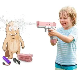 pistolet-na-wode-automatyczny-zabawka-elektryczny-glock-woda-dwa-magazynki
