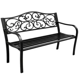 lawka-ogrodowa-taras-ogrod-park-metalowa-oparcie-zdobiona-czarna-127-cm