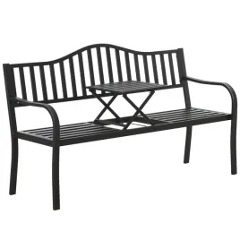 lawka-ogrodowa-taras-ogrod-park-metalowa-oparcie-stolik-czarna-150-cm