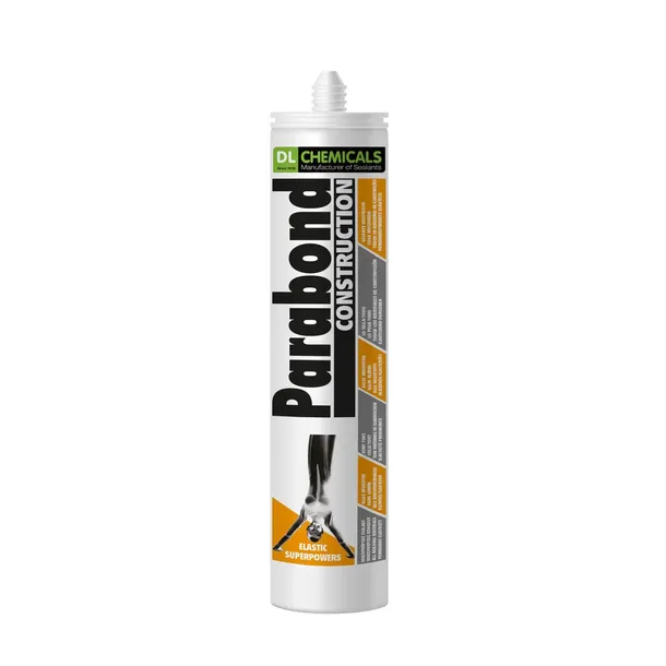 Klej hybrydowy MS do zastosowań budowlanych - 290ml - czarny