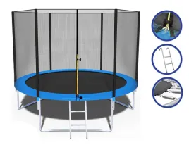 trampolina-ogrodowa-dla-dzieci-f-star-374cm-12ft-blue-siatka-z-drabinka