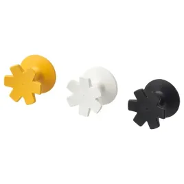 ikea-jordborr-haczyk-samoprzylepny-sniezynki-wielobarwny