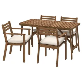 ikea-askholmen-stol-4-krzesla-ciemnobrazowy-froson-duvholmen-bez-143x75-cm