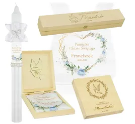 biala-szatka-i-swieca-do-chrztu-2-drewniane-pudelka-personalizowane-chrzest