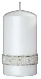 swieca-ozdobna-crystal-glamour-walec-biala-130x70