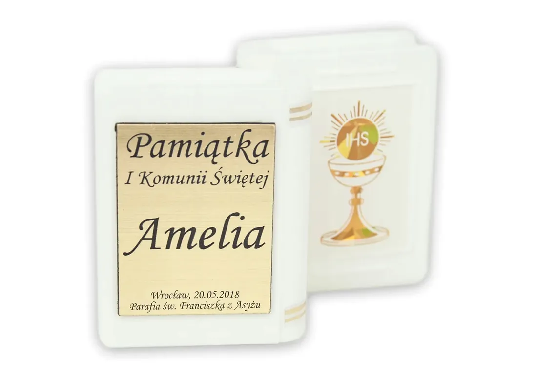 rozaniec-komunia-pudelko-imie-data-prezent-ihs-b-stan-nowy