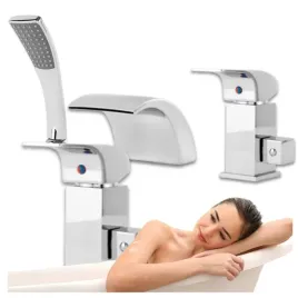 bateria-wannowa-3-otworowa-cascade-z-prysznicem-stojaca-chrom