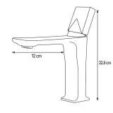 bateria-umywalkowa-perlator-chrom-stan-nowy