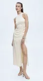 mango-selection-satin-draped-dress-m