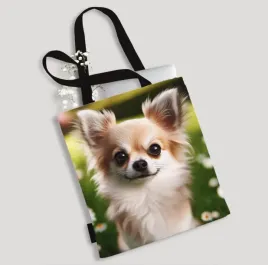 torba-torebka-z-psem-chihuahua-dlugowlosa-na-ramie-siatka-a4-wodoodporna