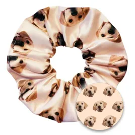 scrunchie-z-psem-labrador-biszkopt-gumka-do-wlosow