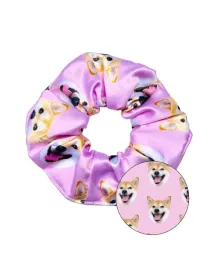 scrunchie-z-psem-shiba-inu-gumka-do-wlosow-prezent