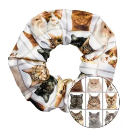 scrunchie-z-kotem-kotami-mix-gumka-wlosow-prezent