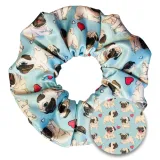 scrunchie-z-psem-mopsem-gumka-do-wlosow-mopsik