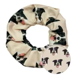scrunchie-psem-border-collie-gumka-wlosow-prezent