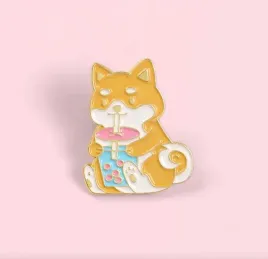 przypinka-z-psem-corgi-pins-broszka-prezent-pins